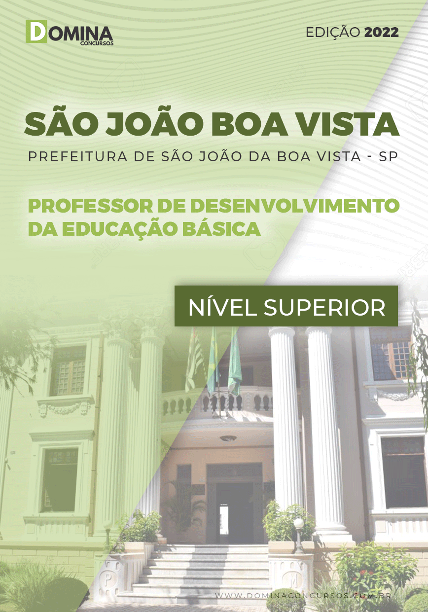 Apostila Pref São João Boa Vista 2002 Prof. Des. Educação Básica