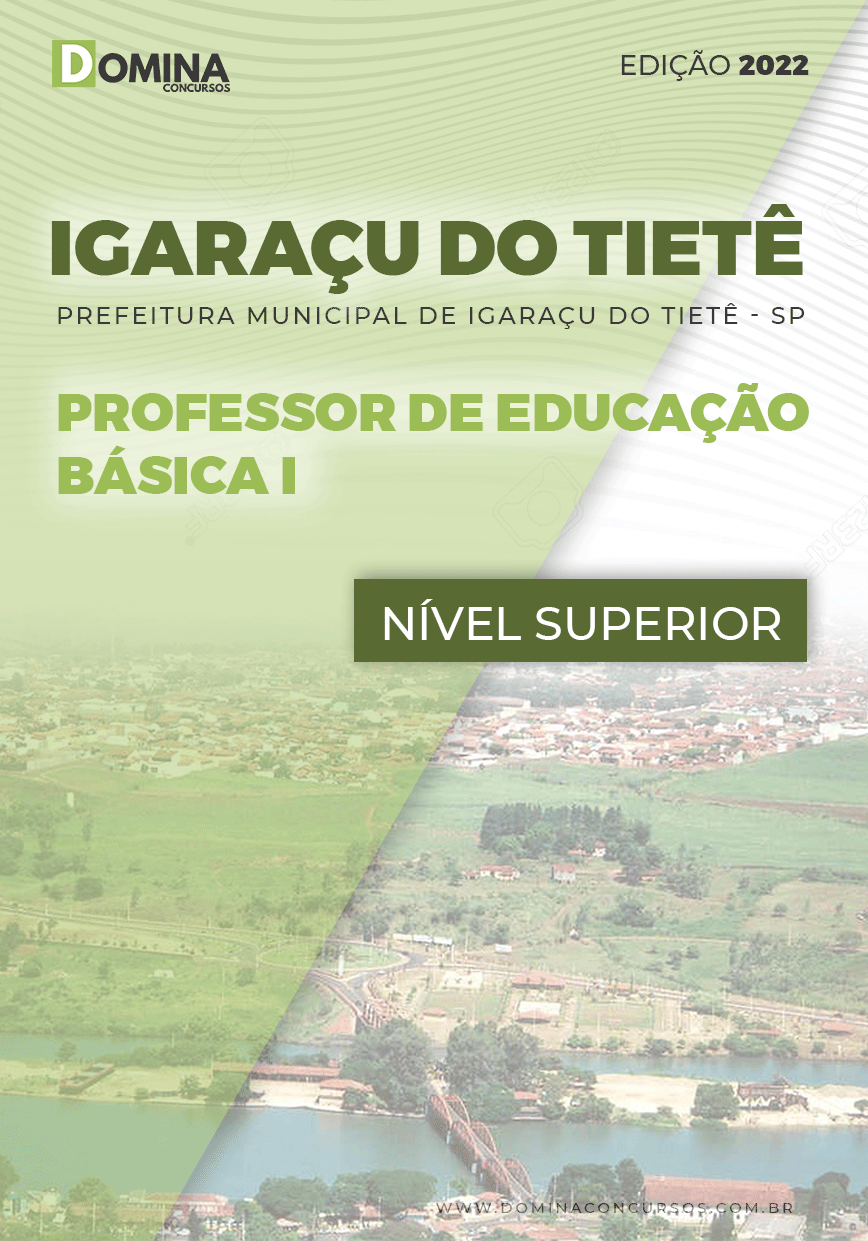 Apostila Pref Igaraçu Tietê SP 2022 Professor Educação Básica I