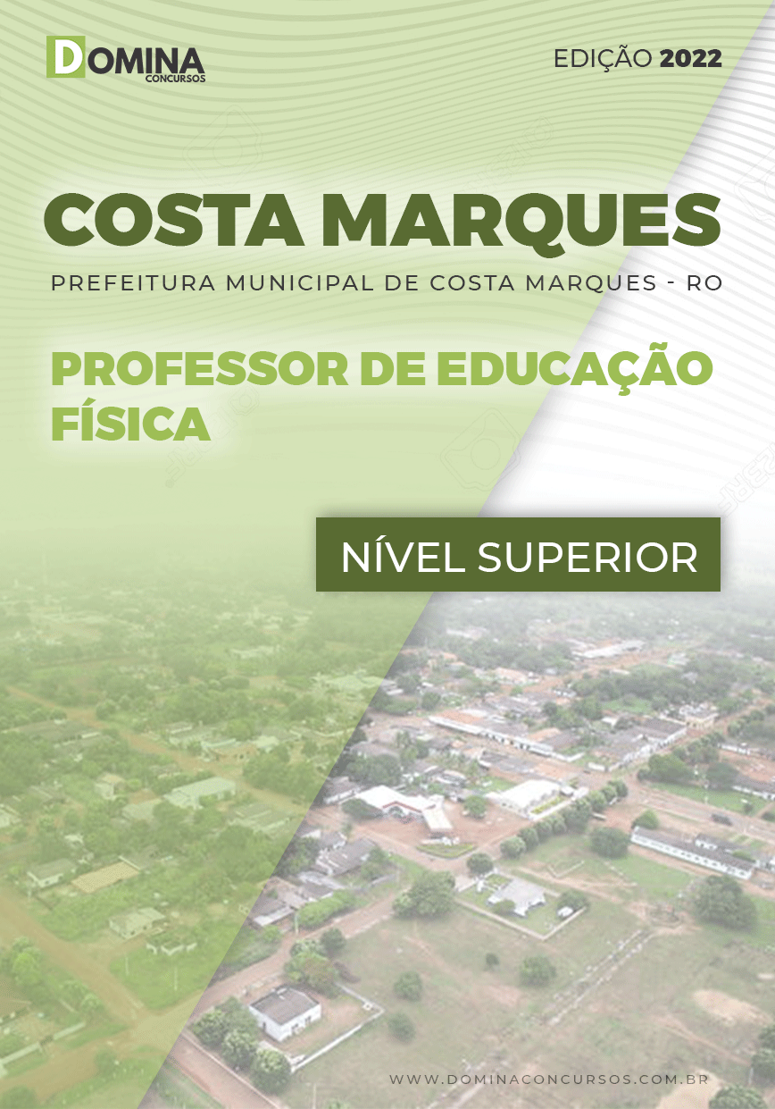 Apostila Pref Costa Marques RO 2022 Professor Educação Física