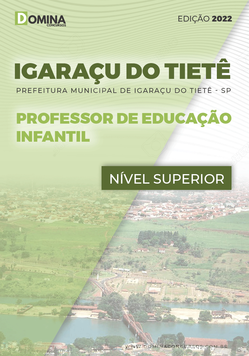 Apostila Pref Igaraçu Tietê SP 2022 Professor Educação Infantil