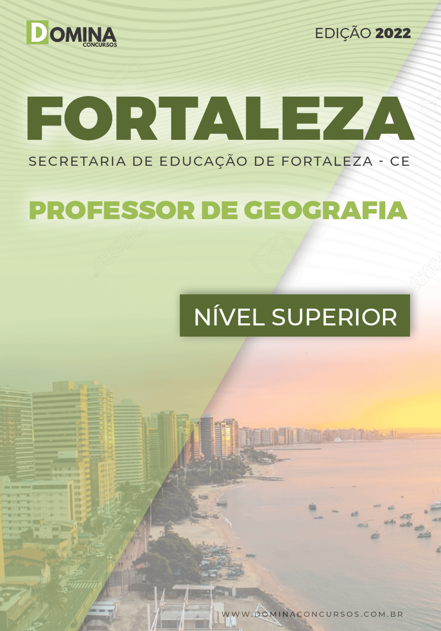 Apostila Pref Fortaleza CE 2022 Professor Geografia