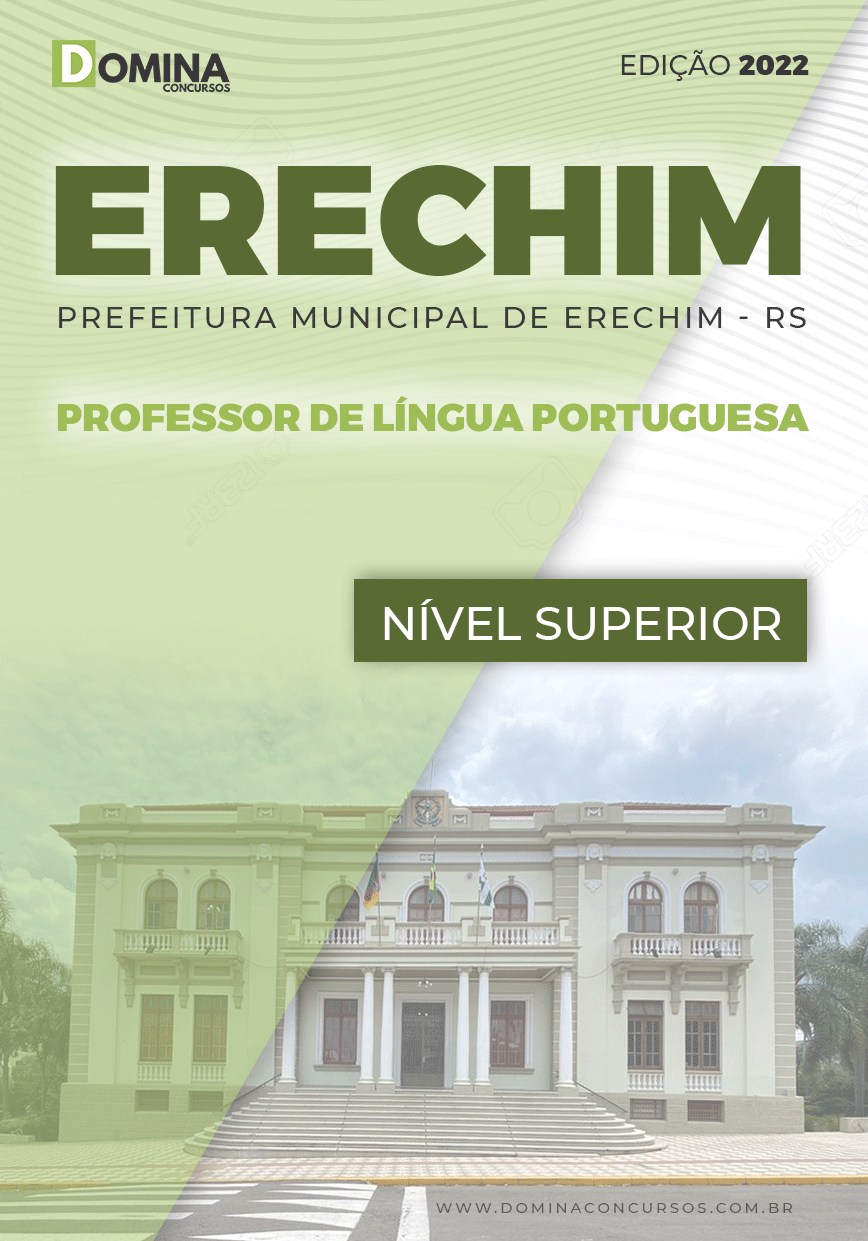 Apostila Pref Erechim RS 2022 Professor Língua Portuguesa
