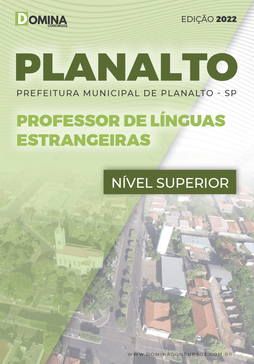 Apostila Pref Planalto SP 2022 Professor Língua Estrangeira