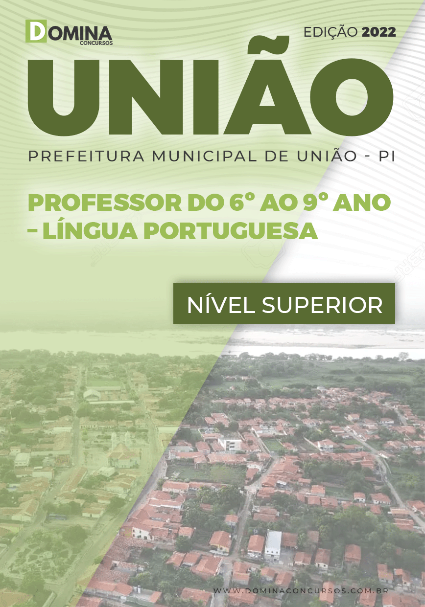 Apostila Pref União PI 2022 Prof. 6º ao 9º Ano Língua Portuguesa