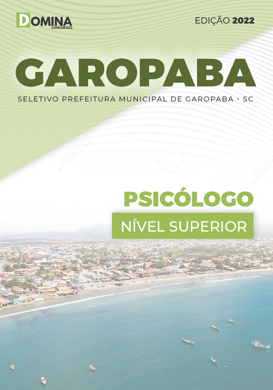 Apostila Concurso Pref Garopaba SC 2022 Psicólogo
