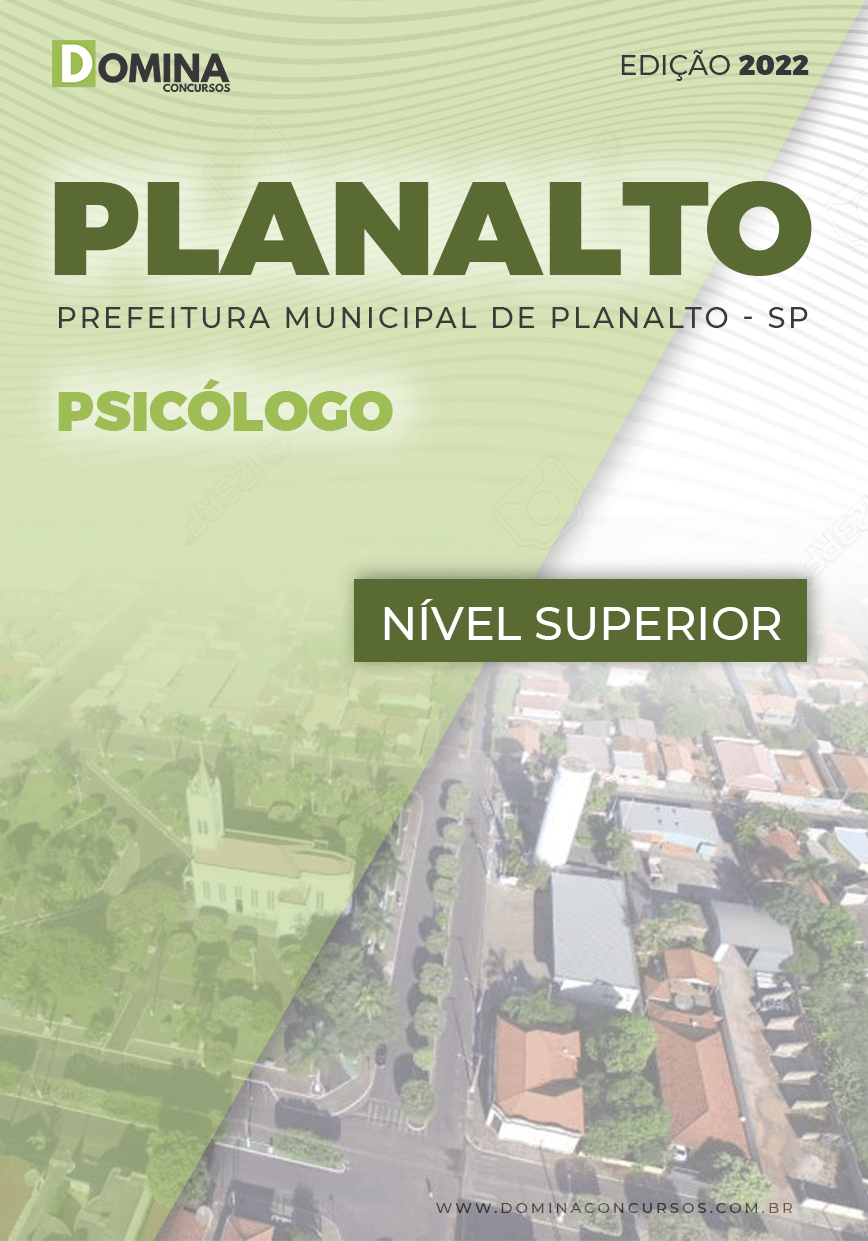 Apostila Concurso Pref Planalto SP 2022 Psicólogo