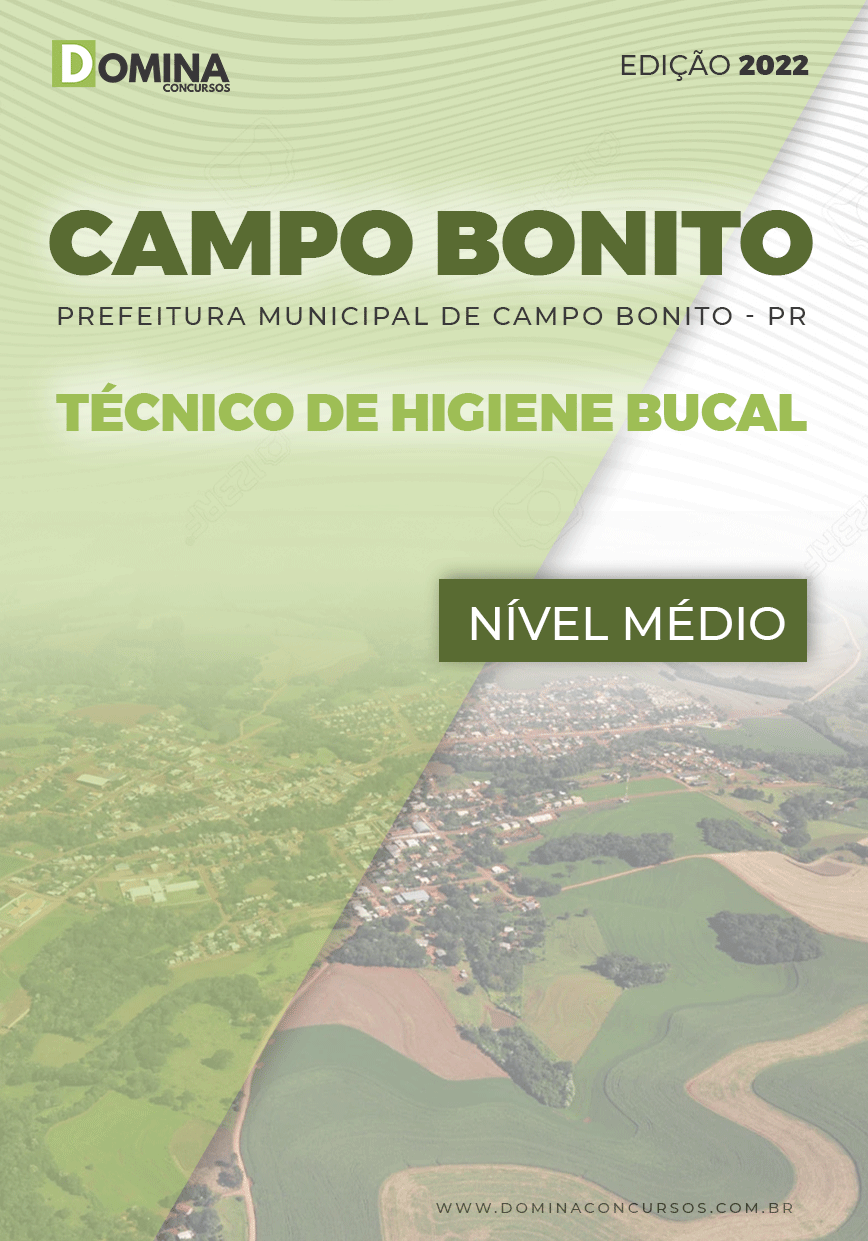 Apostila Pref Campo Bonito PR 2022 Técnico Higiene Bucal