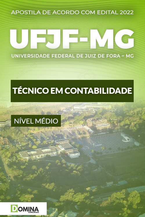 Apostila Concurso UFJF MG 2022 Técnico em Contabilidade