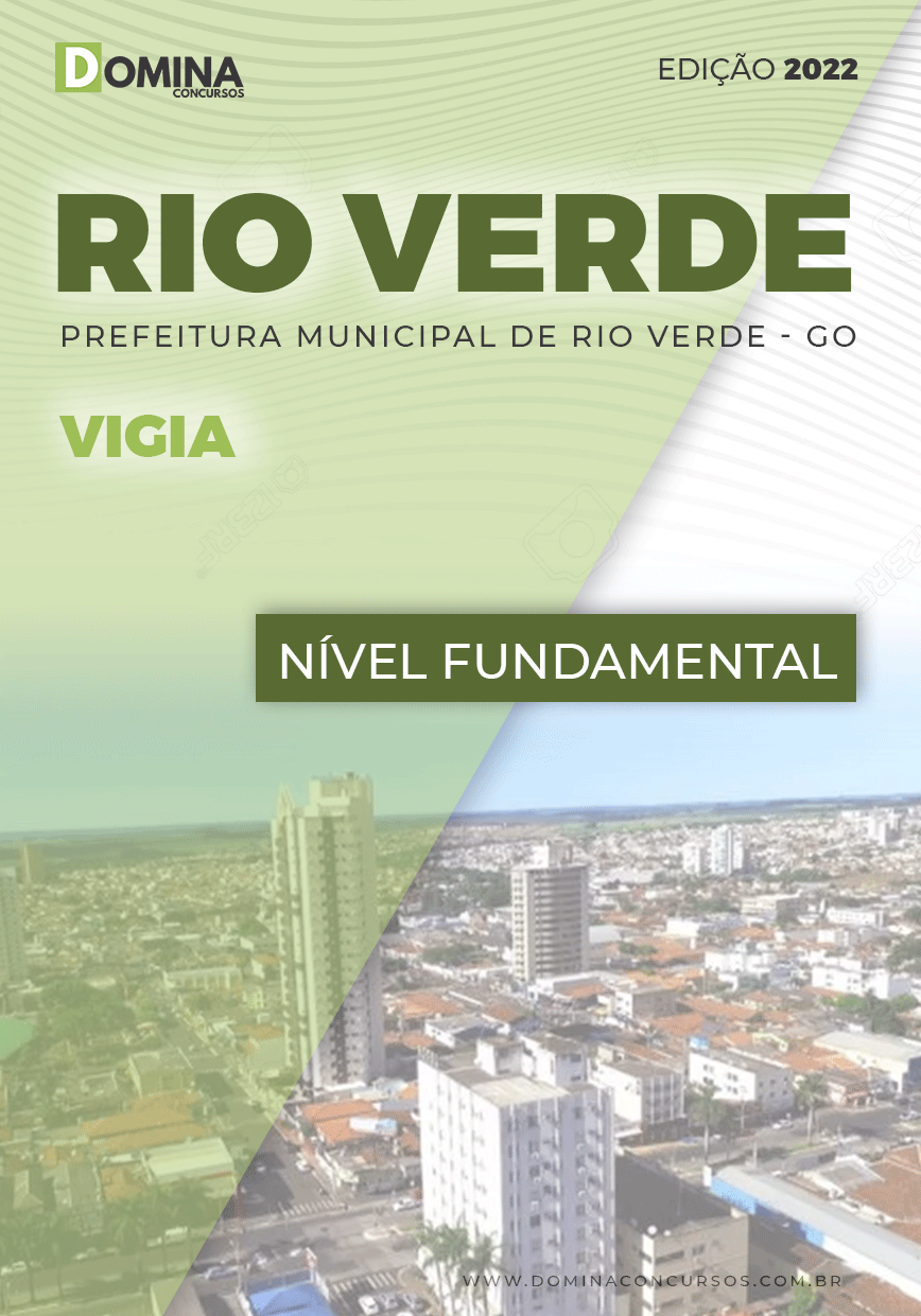 Apostila Concurso Digital Pref Rio Verde GO 2022 Vigia