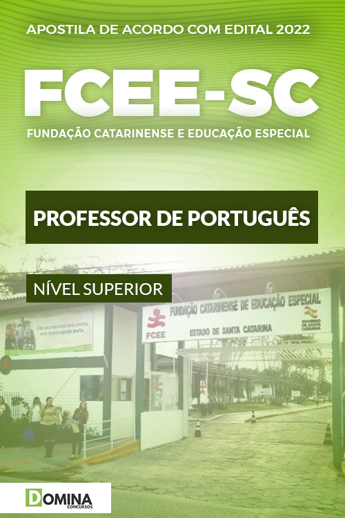 Apostila Digital FCEE SC 2022 Professor Português