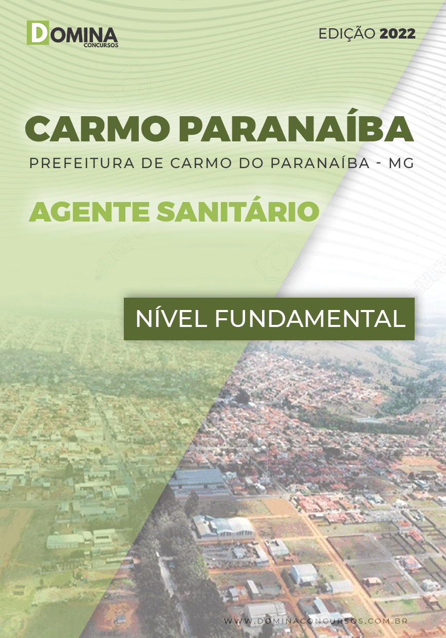 Apostila Pref Carmo Paranaíba MG 2022 Agente Sanitário