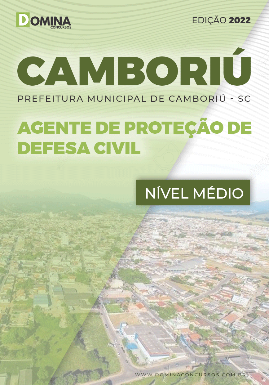 Apostila Pref Camboriú SC 2022 Agente Proteção Defesa Civil