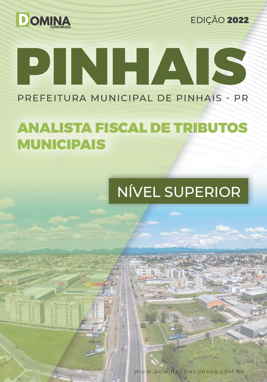 Apostila Pref Pinhais PR 2022 Analista Fiscal Tributos Municipais