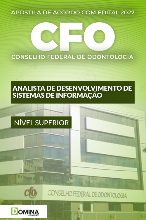 Apostila CFO 2022 Analista Desenvolvimento Sistema Informação