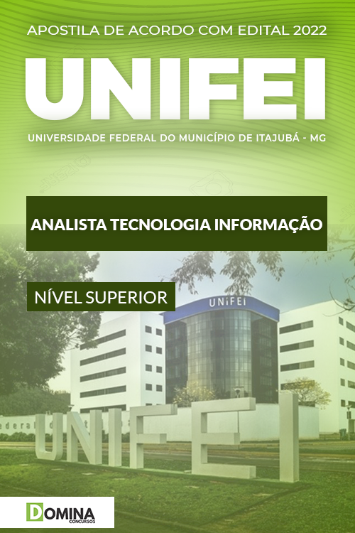 Apostila UNIFEI MG 2022 Analista Tecnologia Informação
