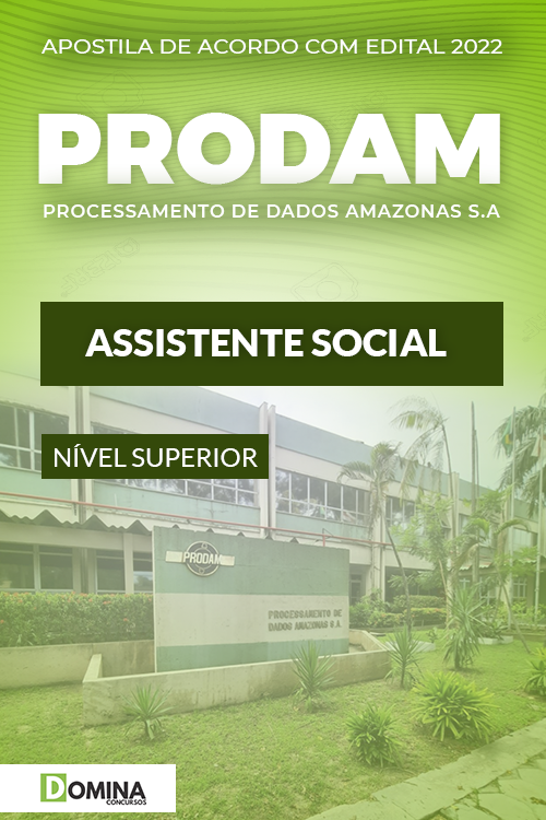 Apostila Concurso PRODAM AM 2022 Assistente Social