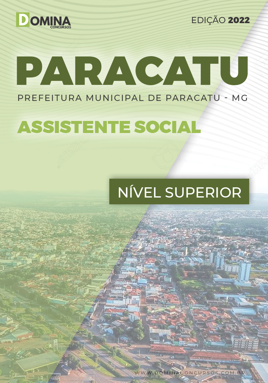 Apostila Concurso Pref Paracatu MG 2022 Assistente Social
