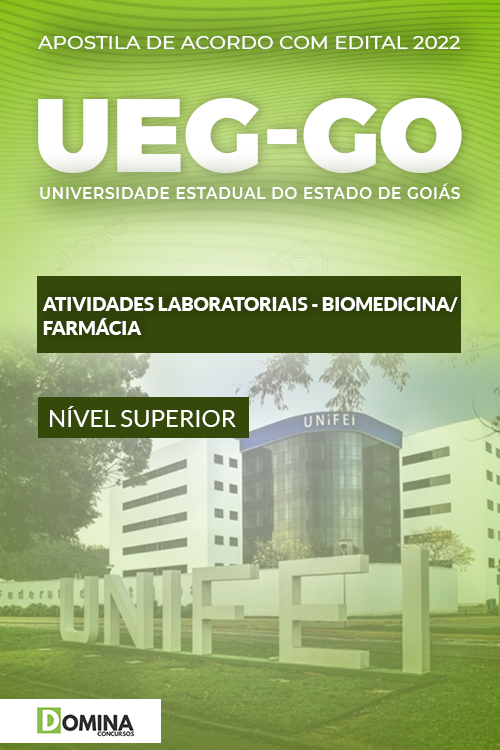 Apostila UEG GO 2022 Atividades Laboratoriais Biomedicina Farmácia