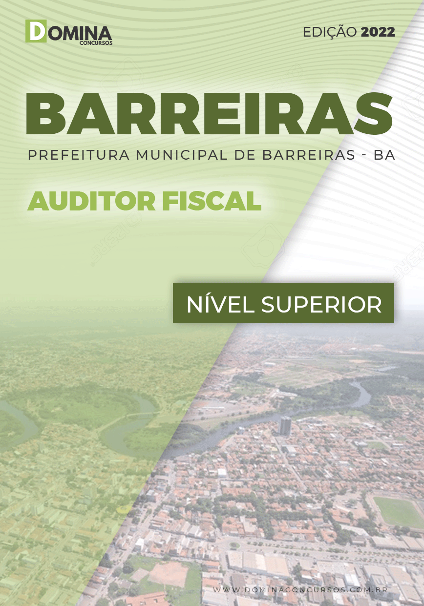 Apostila Concurso Pref Barreiras BA 2022 Auditor Fiscal