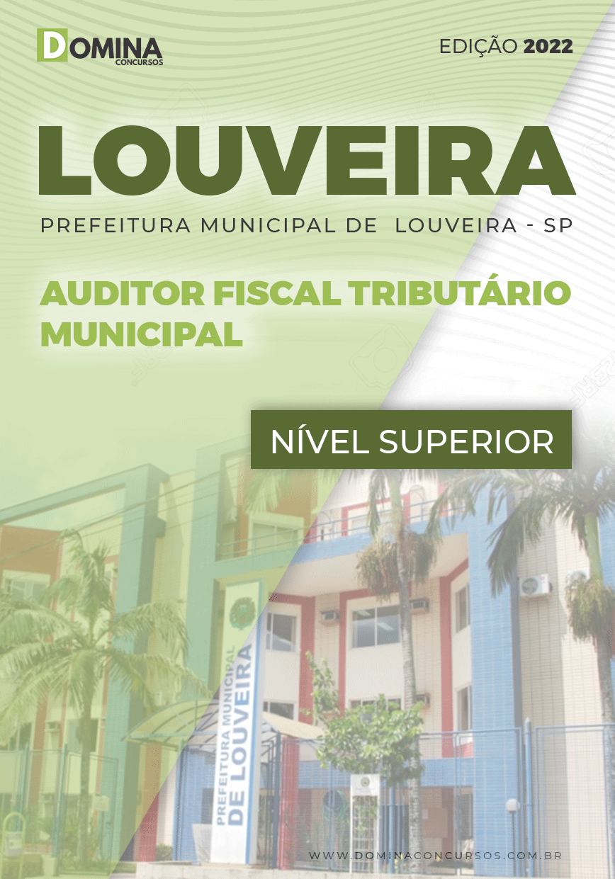 Apostila Pref Louveira SP 2022 Auditor Fiscal Tributário Municipal