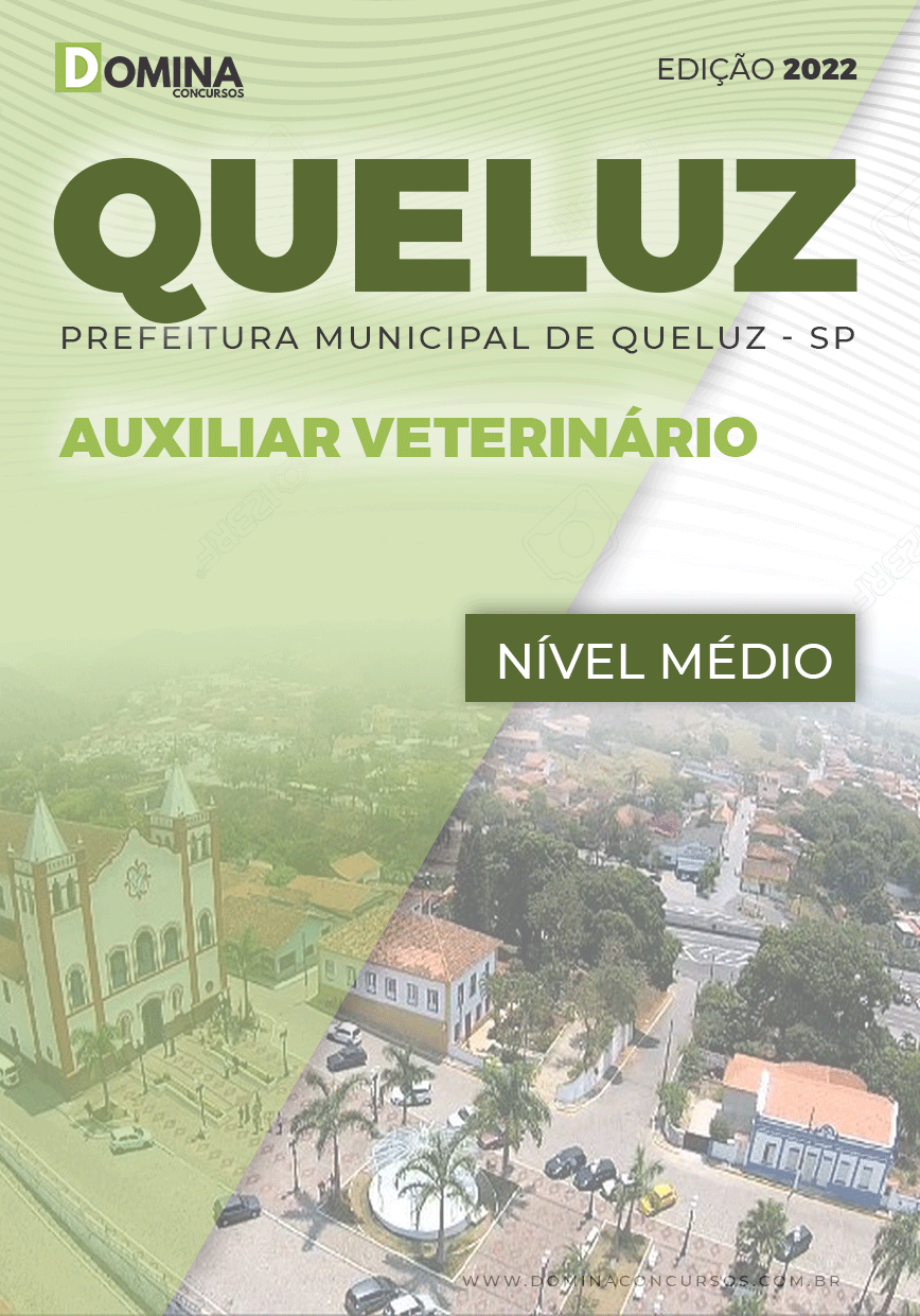 Apostila Concurso Pref Queluz SP 2022 Auxiliar Veterinário