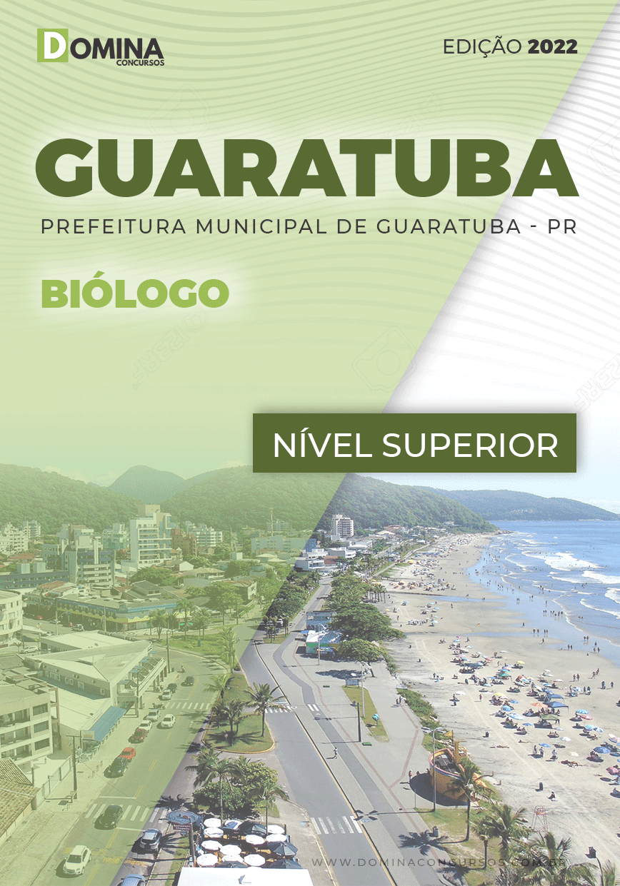 Apostila Concurso Pref Guaratuba PR 2022 Biólogo