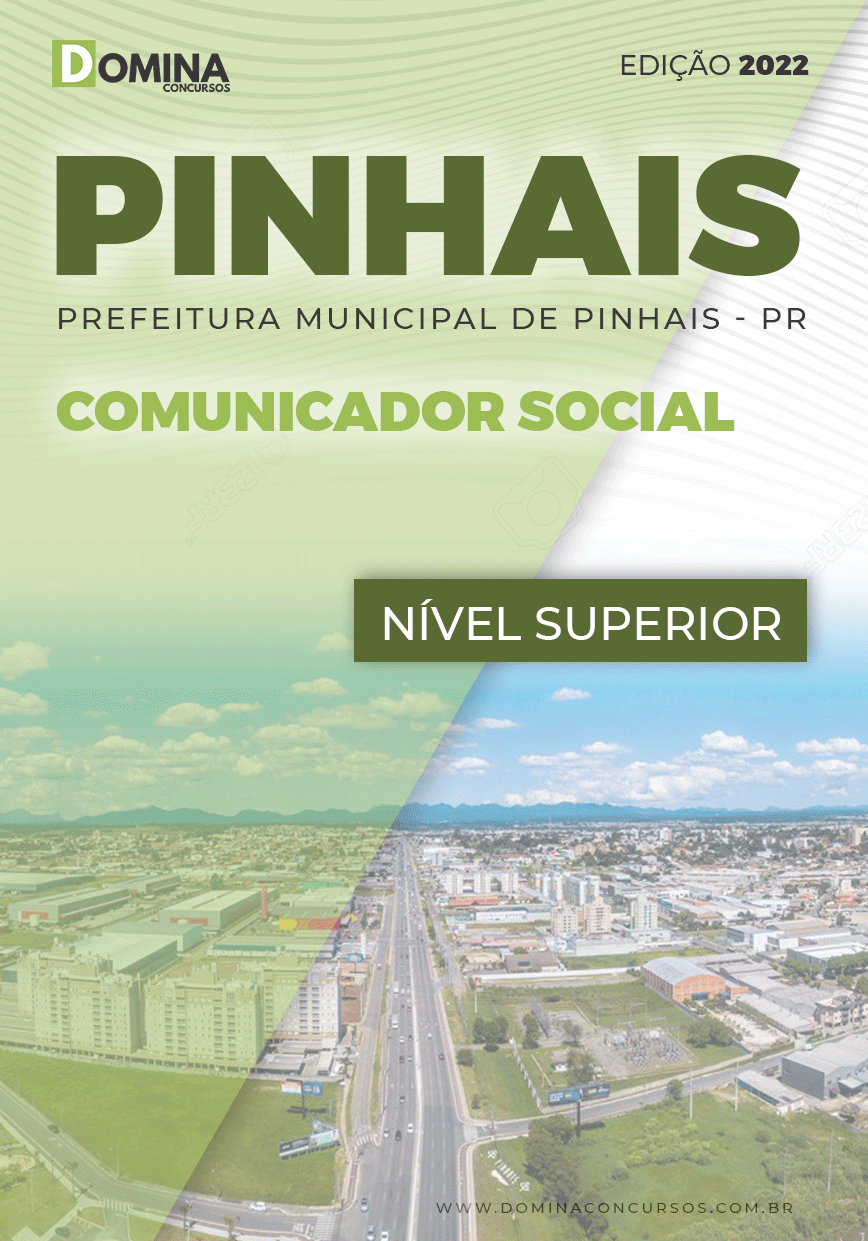 Apostila Concurso Pref Pinhais PR 2022 Comunicador Social