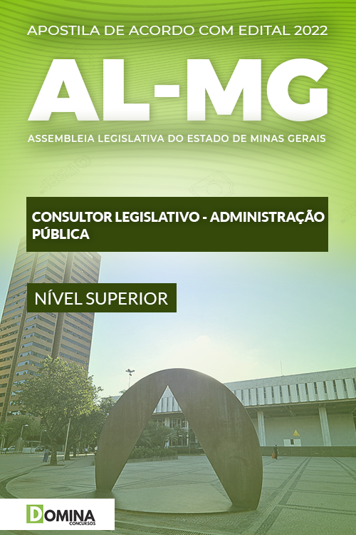 Apostila AL MG 2022 Consultor Legislativo Administração Pública