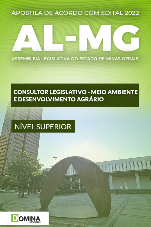 Apostila AL MG 2022 Consultor Legislativo Meio Ambiente e Agrário