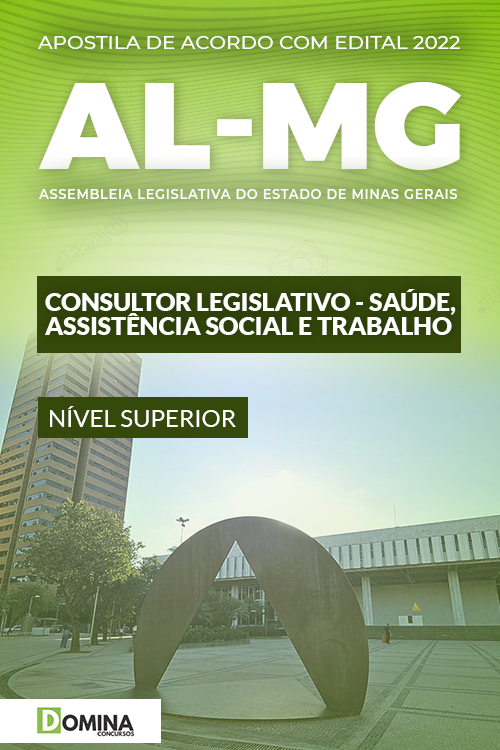 Apostila AL MG 2022 Consultor Legislativo Assistência Social