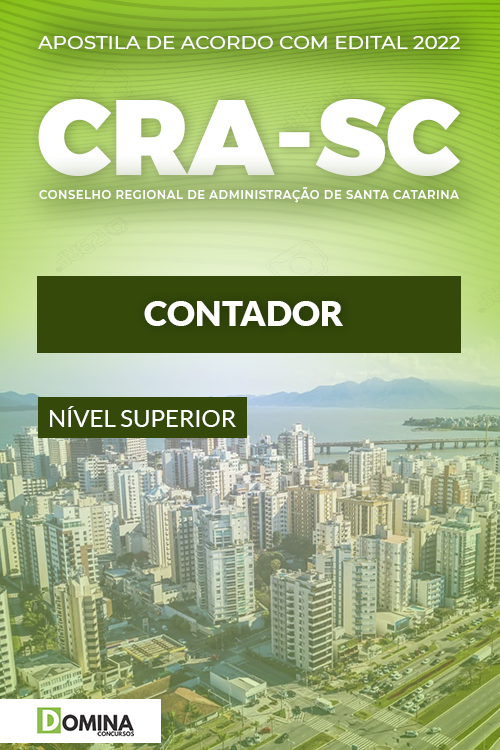 Apostila Digital Concurso Público CRA SC 2022 Contador