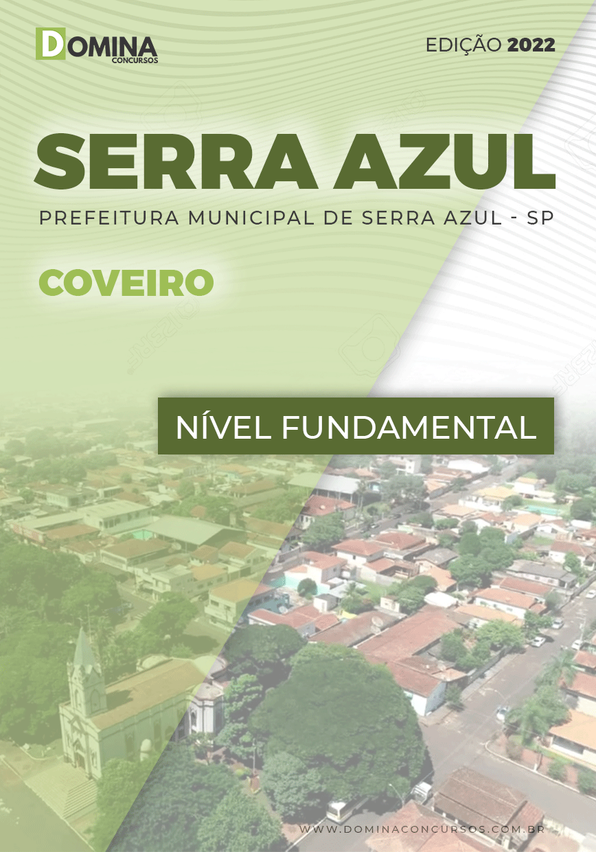 Apostila Concurso Pref Serra Azul SP 2022 Coveiro