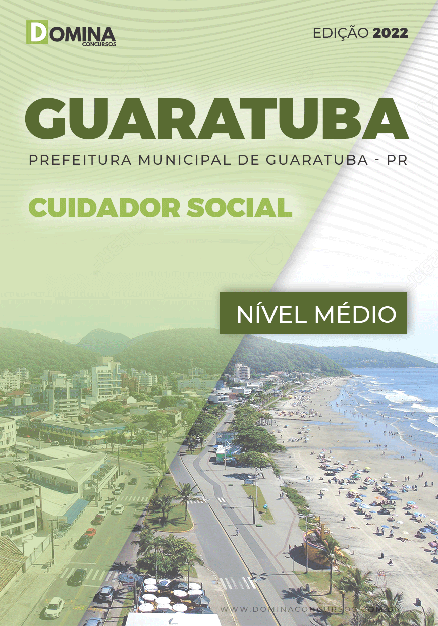 Apostila Concurso Pref Guaratuba PR 2022 Cuidador Social