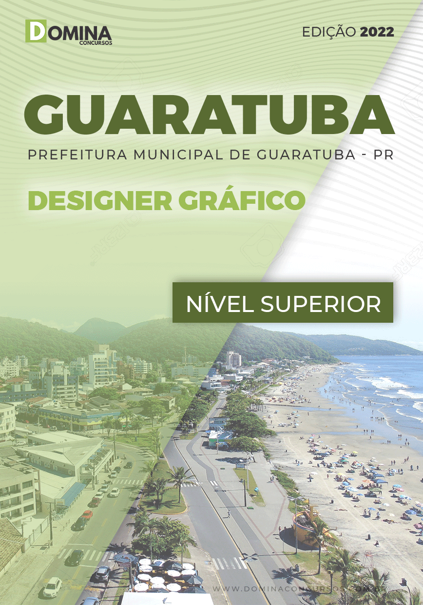 Apostila Concurso Pref Guaratuba PR 2022 Designer Gráfico