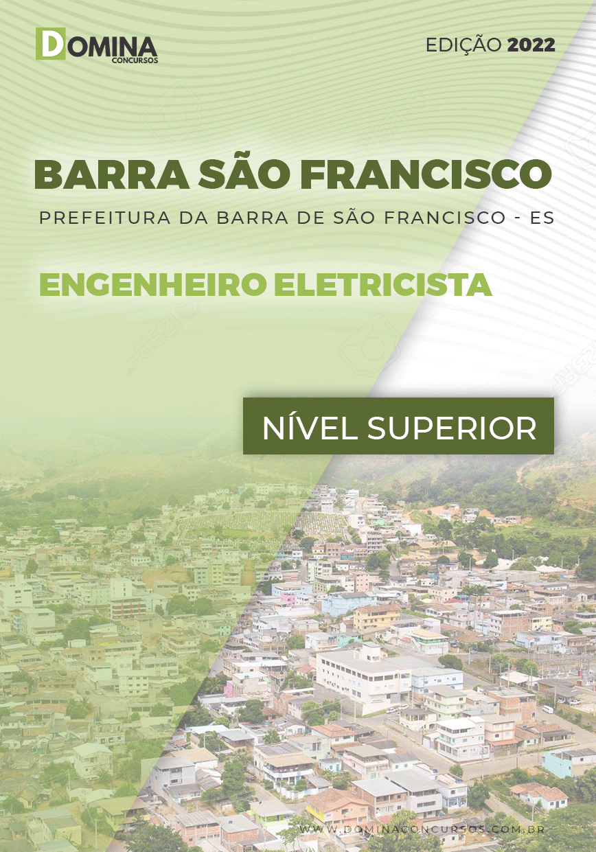 Apostila Pref Barra São Francisco ES 2022 Engenheiro Eletricista