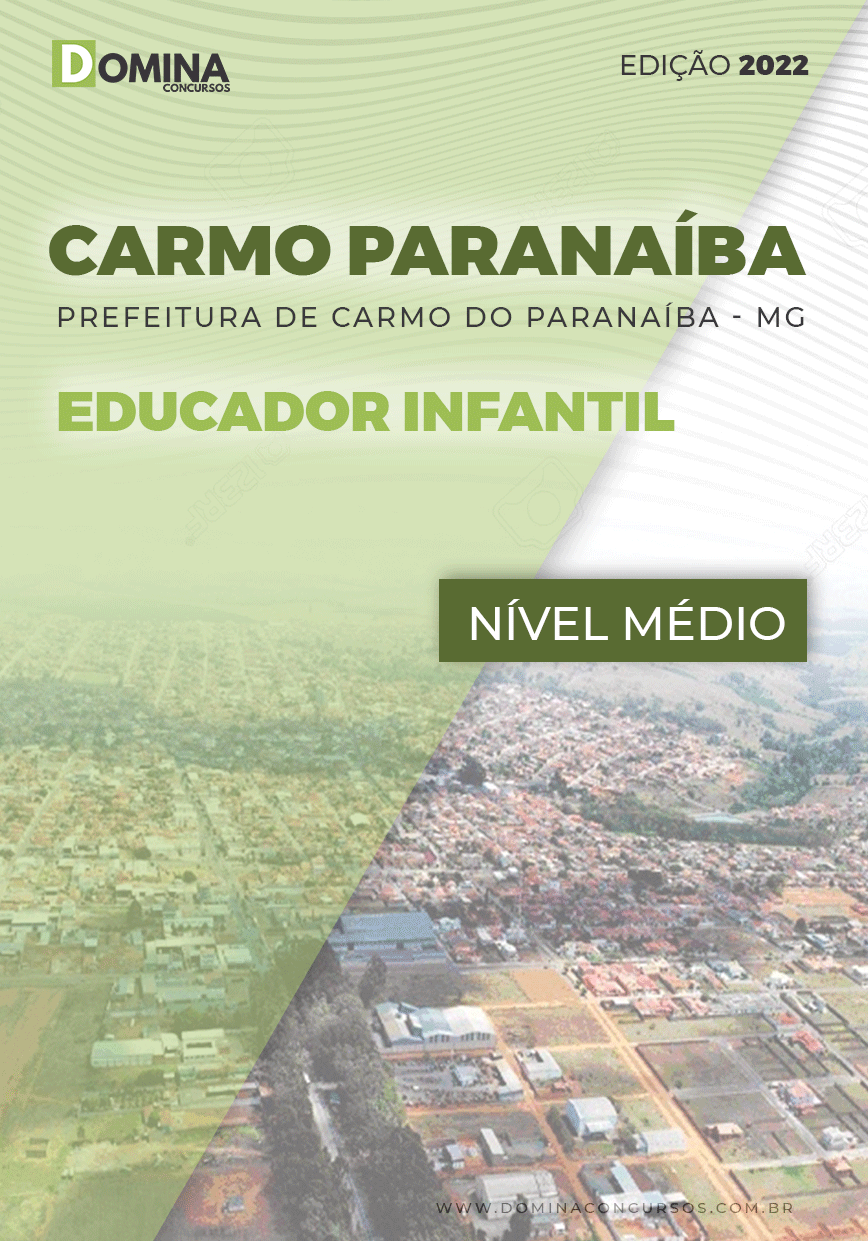 Apostila Pref Carmo Paranaíba MG 2022 Educador Infantil