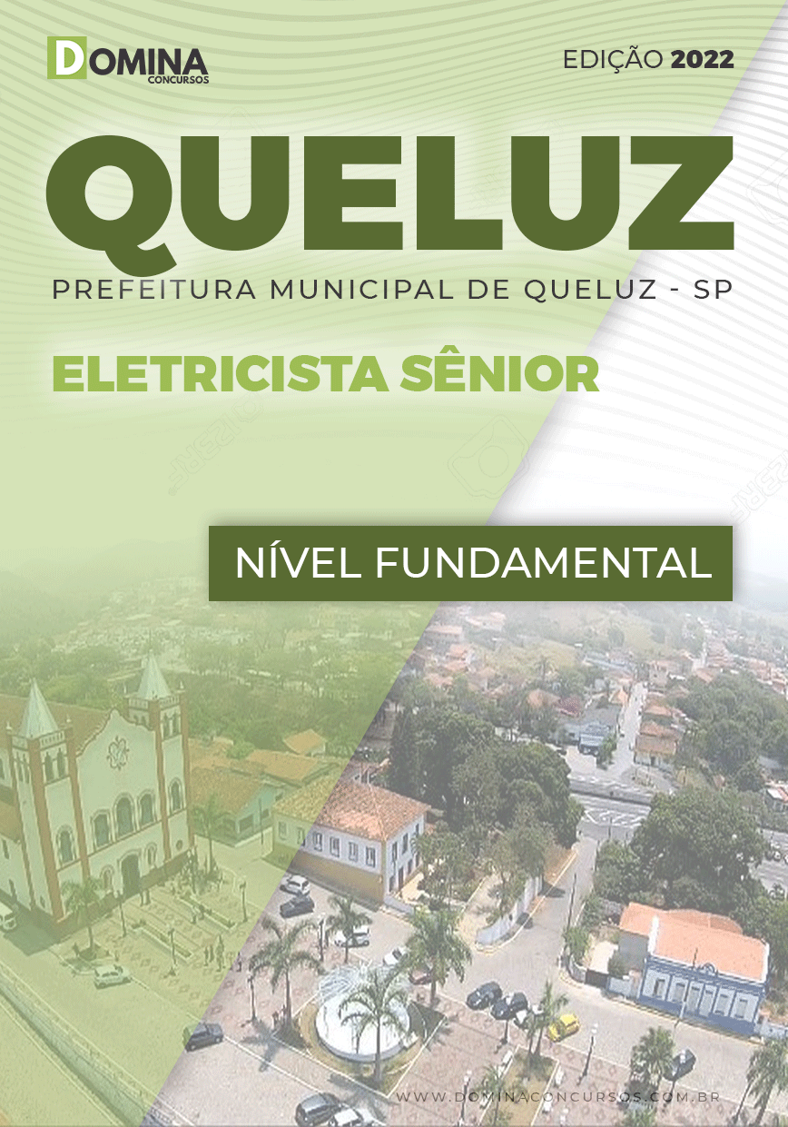 Apostila Concurso Pref Queluz SP 2022 Eletricista Sênior