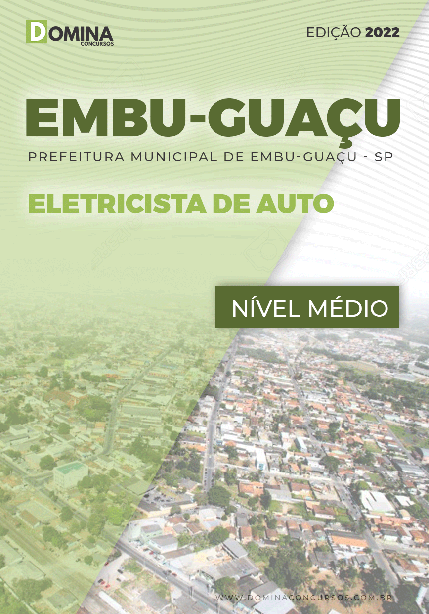 Apostila Digital Pref Embu Guaçu SP 2022 Eletricista Auto