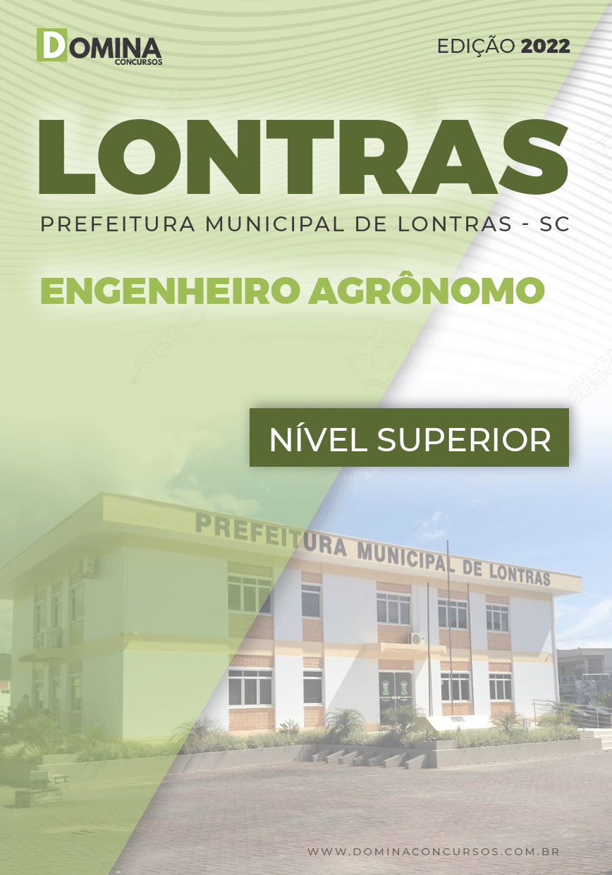 Apostila Concurso Pref Londras SC 2022 Engenheiro Agrônomo