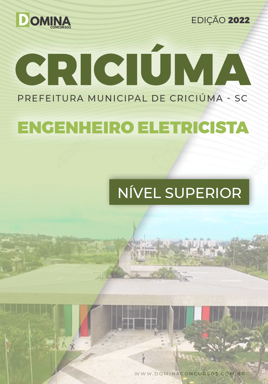 Apostila Pref Criciúma SC 2022 Engenheiro Eletricista
