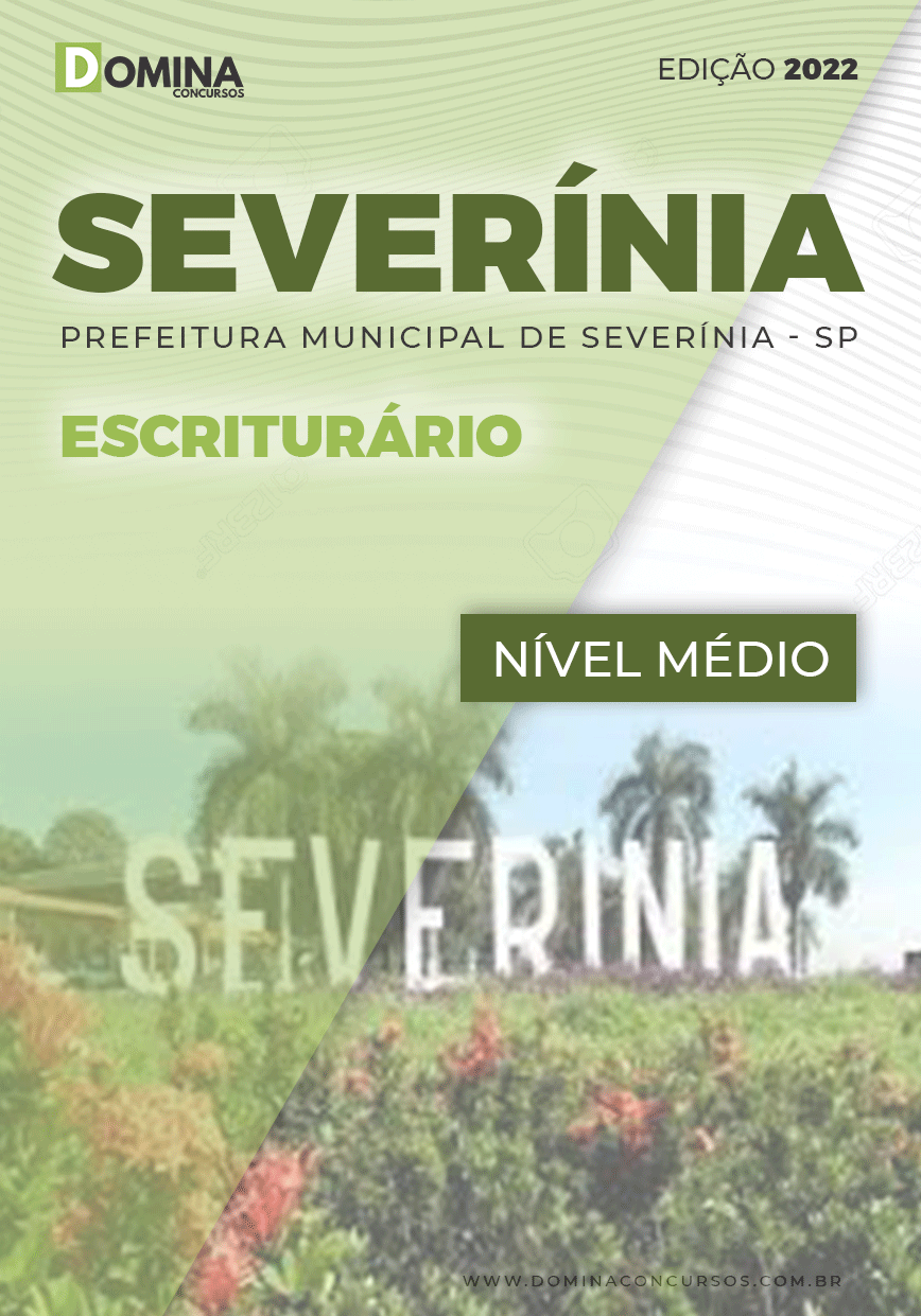 Apostila Concurso Pref Severínia SP 2022 Escriturário