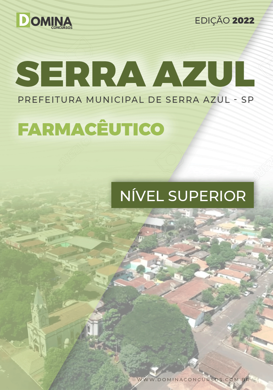 Apostila Concurso Pref Serra Azul SP 2022 Farmacêutico