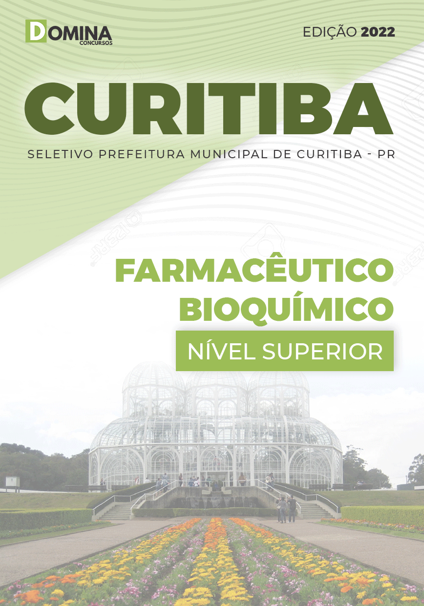 Apostila Digital Pref Curitiba PR 2022 Farmacêutico Bioquímico