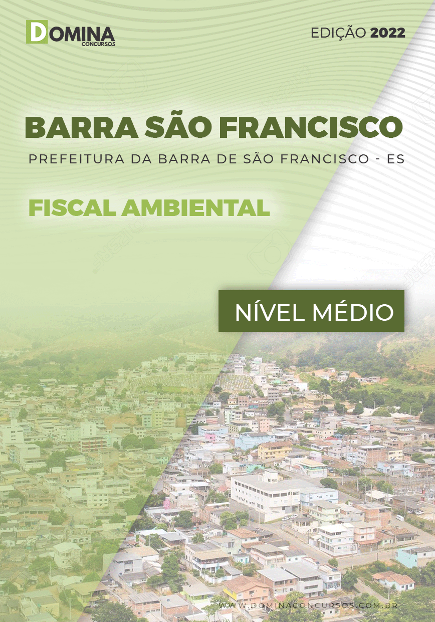 Apostila Pref Barra São Francisco ES 2022 Fiscal Ambiental