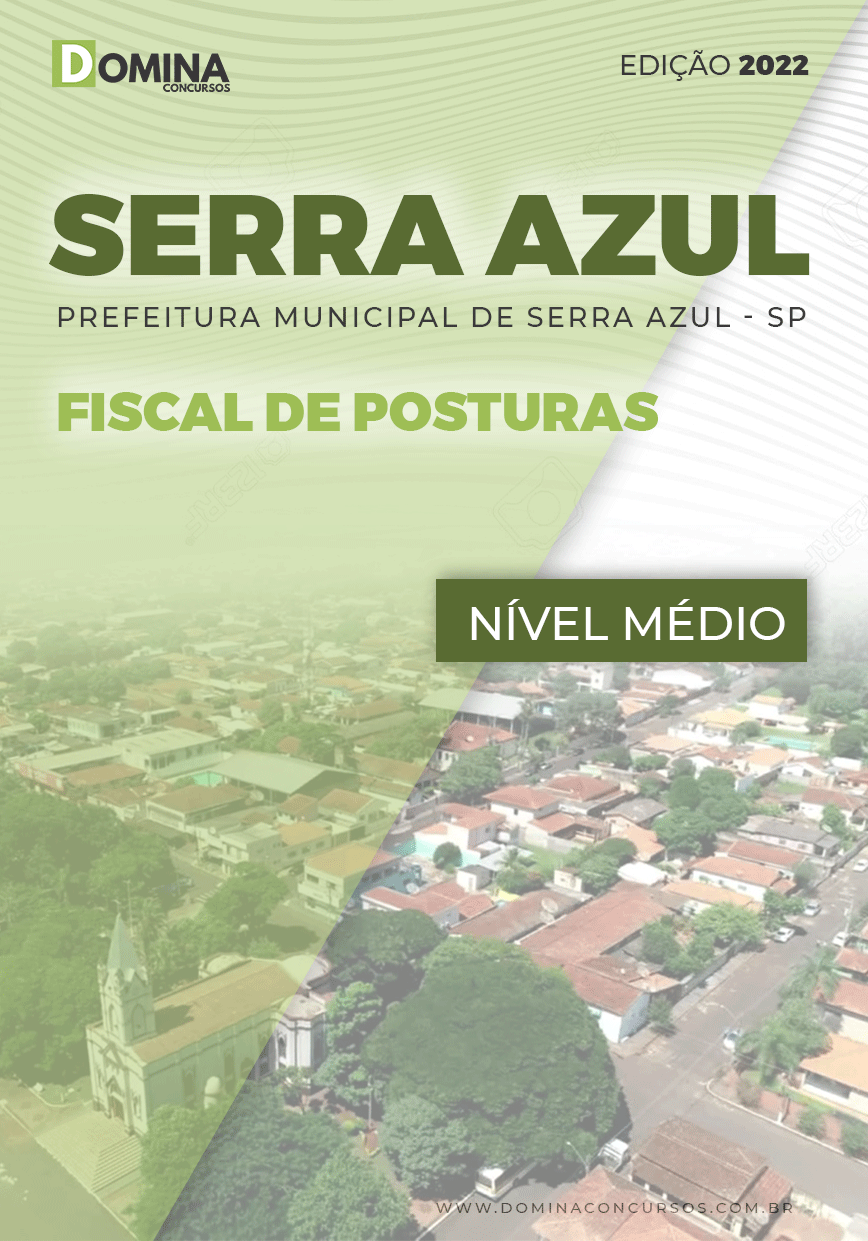 Apostila Concurso Pref Serra Azul SP 2022 Fiscal Postura