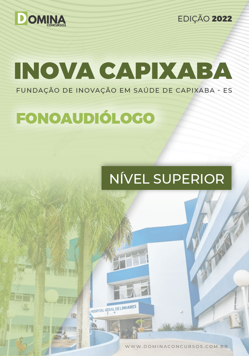 Apostila Digital INOVA Capixaba ES 2022 Fonoaudiólogo