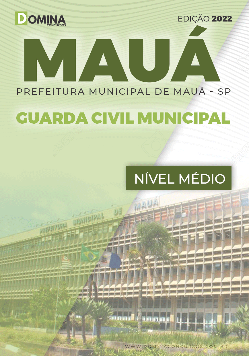 Apostila Digital Pref Mauá SP 2022 Guarda Civil Municipal