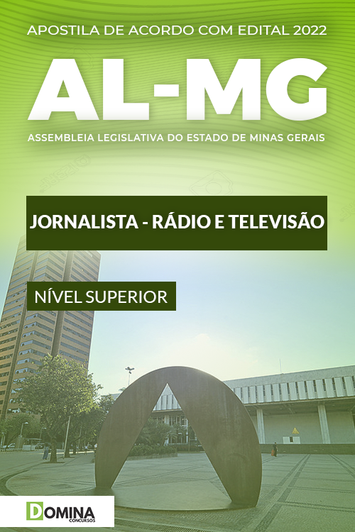 Apostila Concurso AL MG 2022 Jornalista Rádio e Televisão