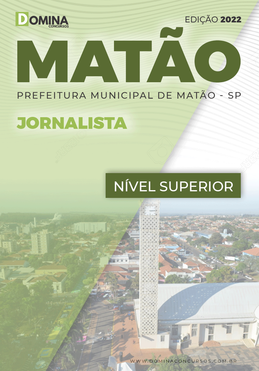 Apostila Concurso Câmara Matão SP 2022 Jornalista