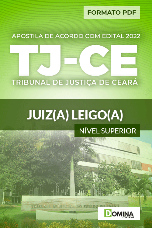 Apostila Digital Concurso Público TJ PE 2022 Juiz Leigo